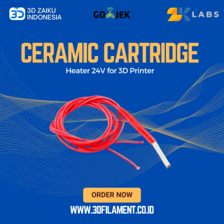 Ceramic Cartridge Heater 24V for 3D Printer
